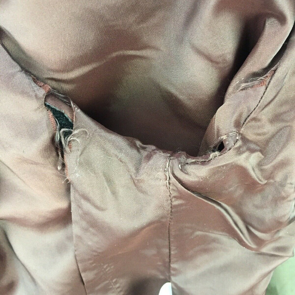 VTG 80s 40 Members Only Leather Cafe Racer Bomber - Picture 8 of 8